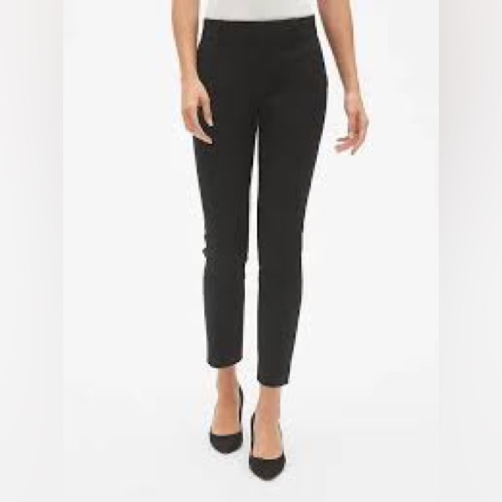 Gap Black Signature Skinny Ankle Pants NWT Sz 16